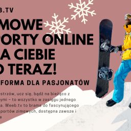 Zimowe sporty online dla ciebie od teraz!