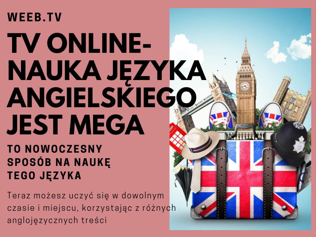 Tv online - nauka języka angielskiego jest mega