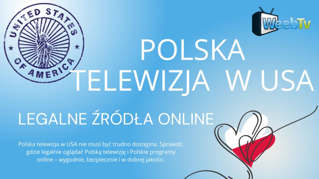 Polska telewizja w USA – legalne źródła online