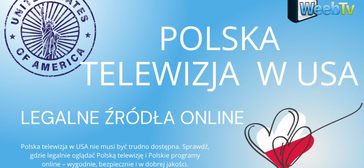 Polska telewizja w USA – legalne źródła online