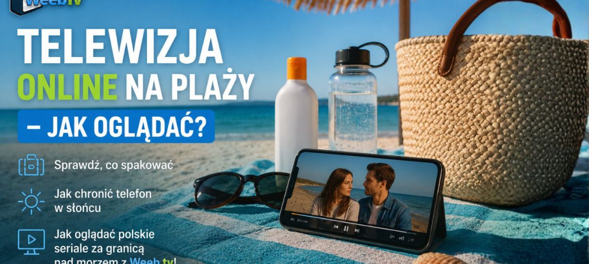 Telewizja online na plaży
