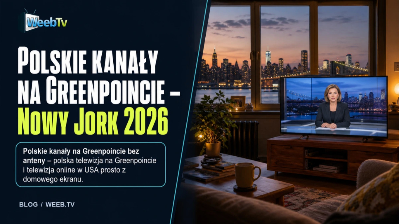 Polskie kanały na Greenpoincie